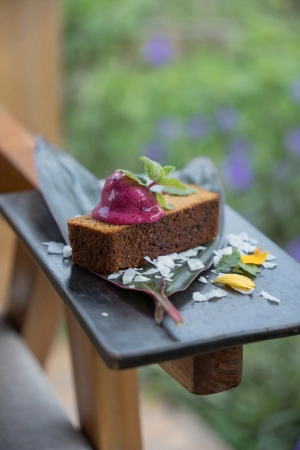 Amazing desserts at Dejama Resort, Lombok
