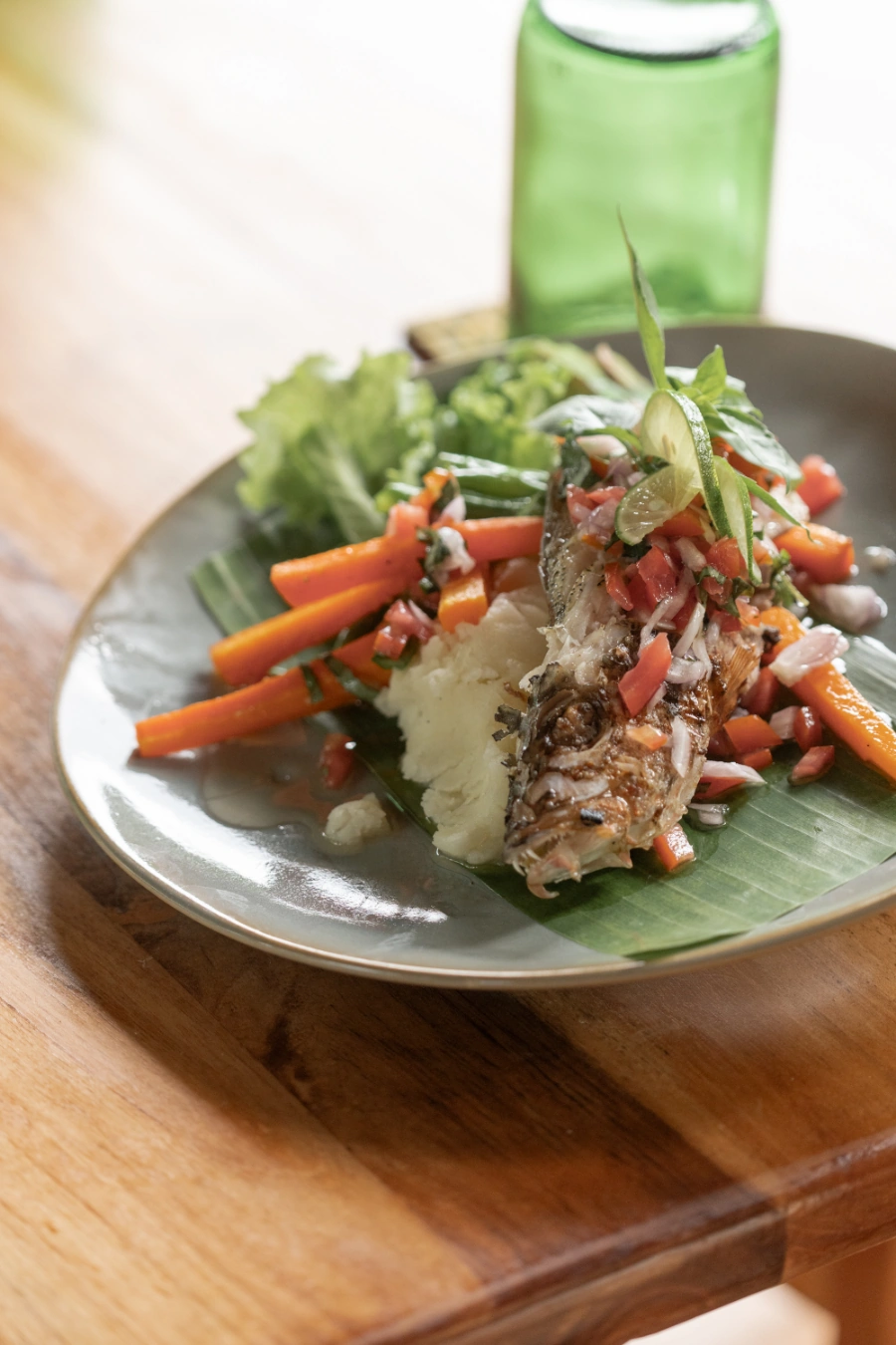 Fish of the day at Dejama Resort, Lombok