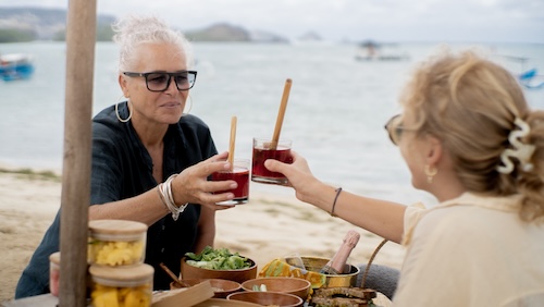 Beachside Picnic : Relish Fresh , Delicious Food while Soaking up the Sun and Ocean Views 